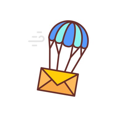 Email Sent icon in vector. Logotype