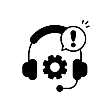 Vektör olarak servis simgesi. Logotype