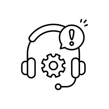 Vektör olarak servis simgesi. Logotype