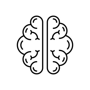 Brainwave icon in vector. Logotype