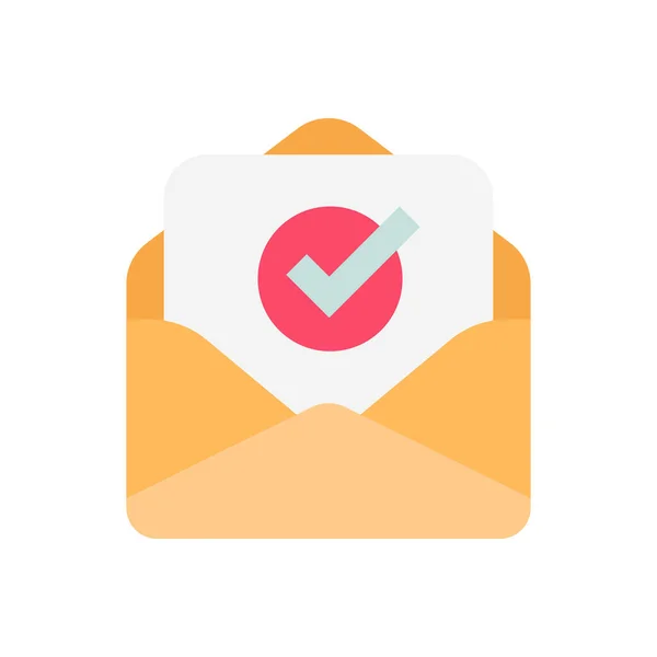Email Subscription Icon Vector Logotype — Image vectorielle