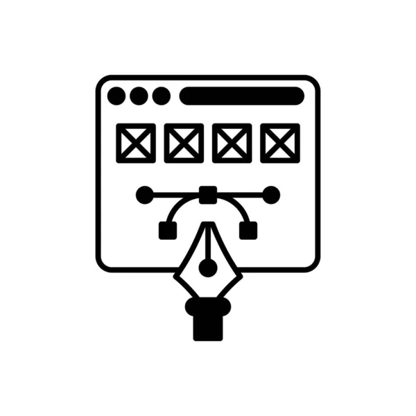 Design Icon Vector Logotype - Stok Vektor