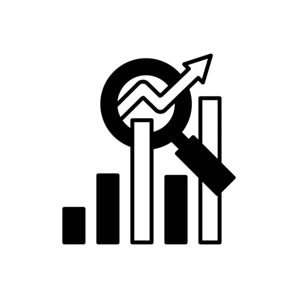 Rank Tracking Icon Vector Logotype — Vetor de Stock