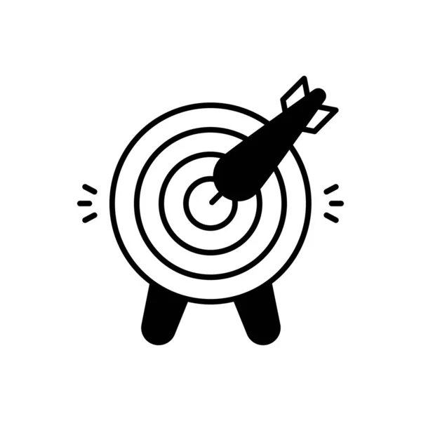 Goal Icon Vector Logotype — ストックベクタ