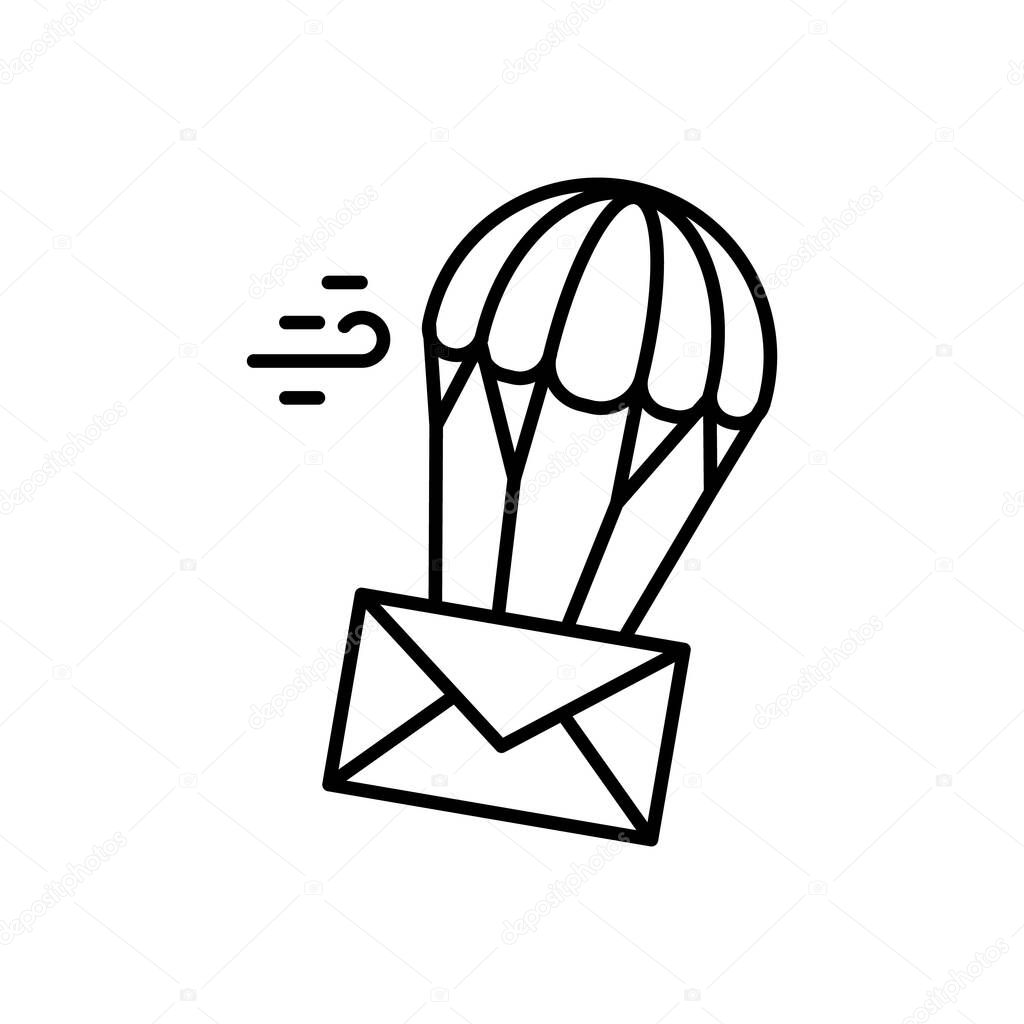 Email Sent icon in vector. Logotype