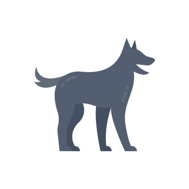 K9 (Police Dog) icon in vector. Logotype
