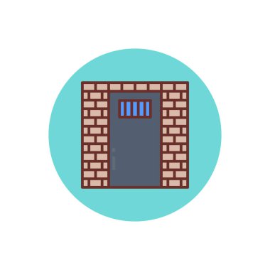 Holding Cell icon in vector. Logotype
