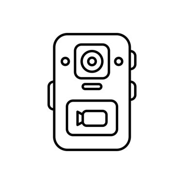 Bodycam icon in vector. Logotype