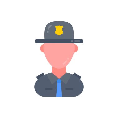 State Trooper icon in vector. Logotype