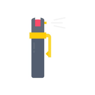 Pepper Spray icon in vector. Logotype