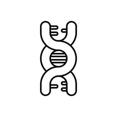 Vektör olarak DNA simgesi. Logotype