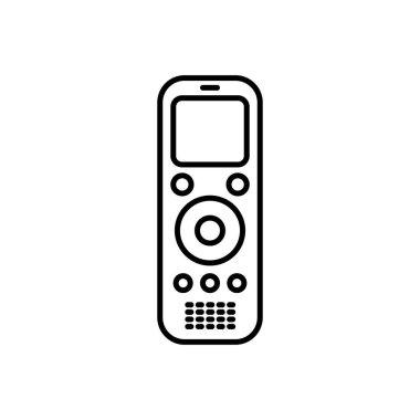 Voice Recorder icon in vector. Logotype