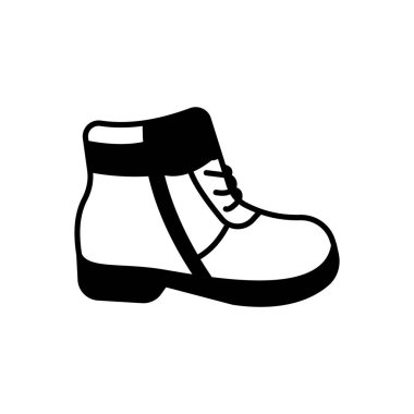 Leather Shoes icon in vector. Logotype