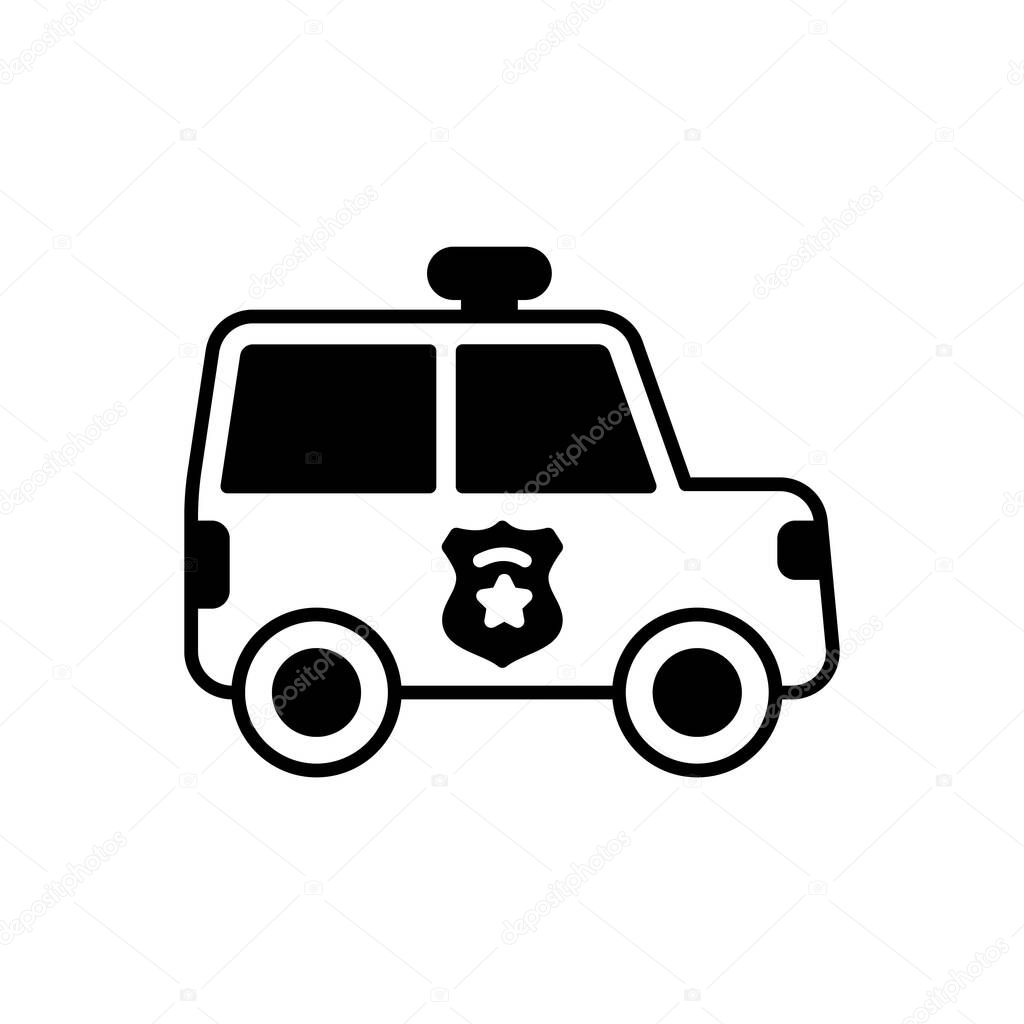 Mobile Patrol icon in vector. Logotype