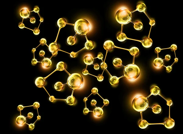 Dna 나선 분자 배경 — 스톡 사진