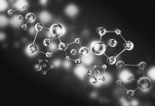 DNA sarmalının moleküler arka plan — Stok fotoğraf