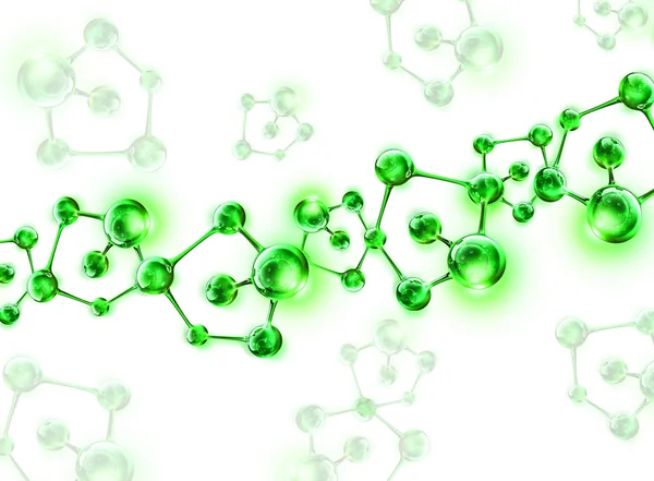 DNA Helix Sfondo molecolare — Foto Stock
