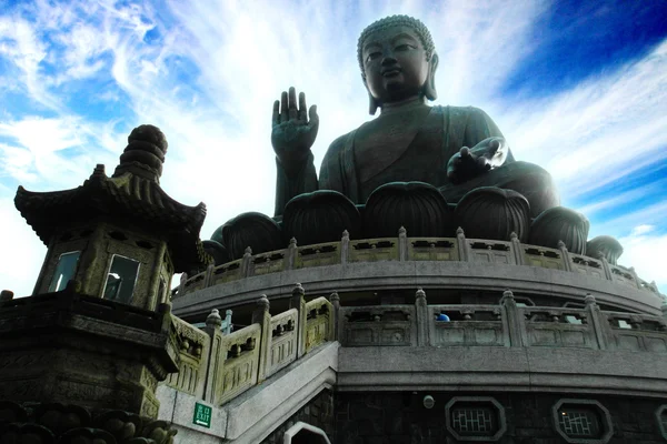 Big buddha in Hong Kong — Stock Photo, Image