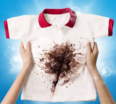 Dirty shirt clipart