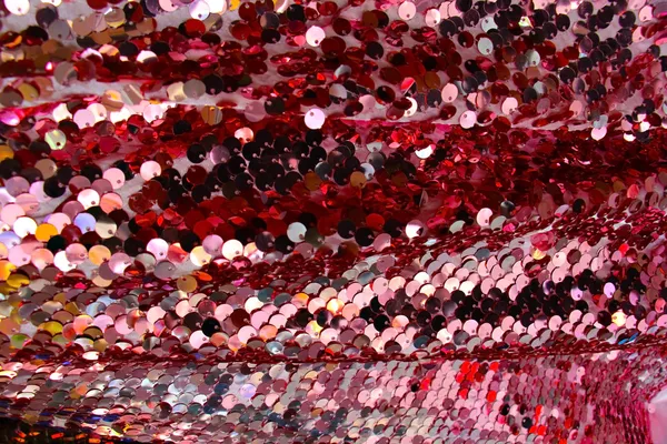 Fabric scale glitter shining surface background — Stock Photo, Image
