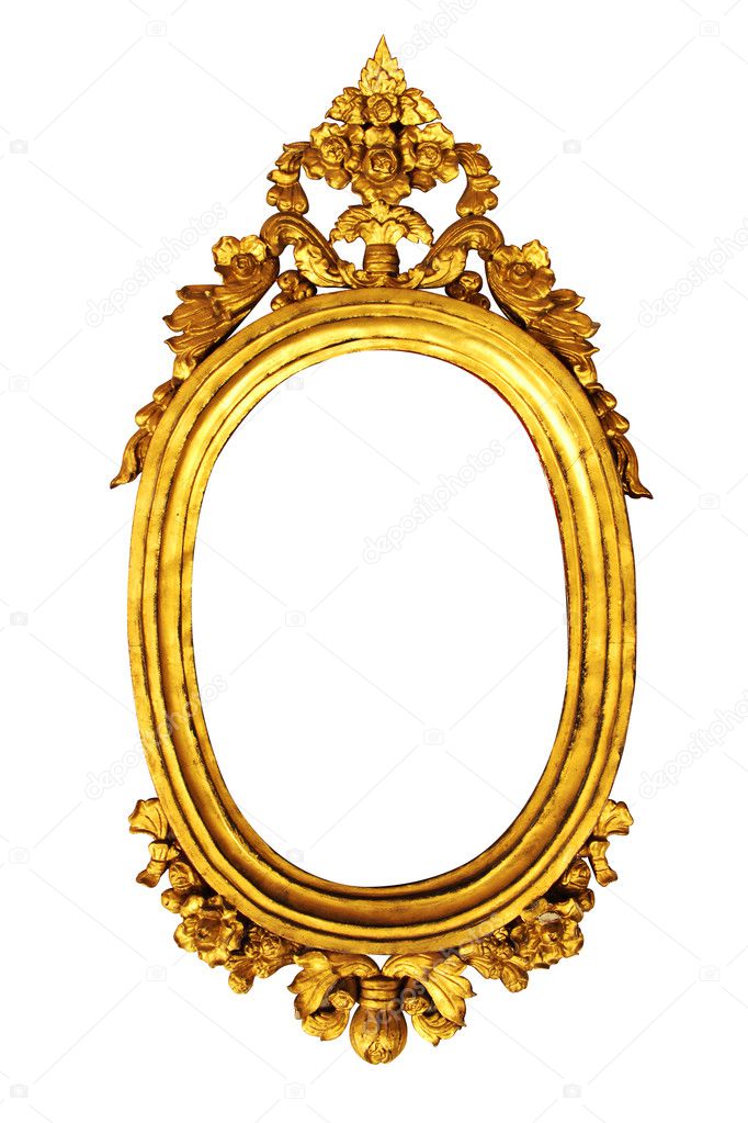 Gold Thai vintage frame