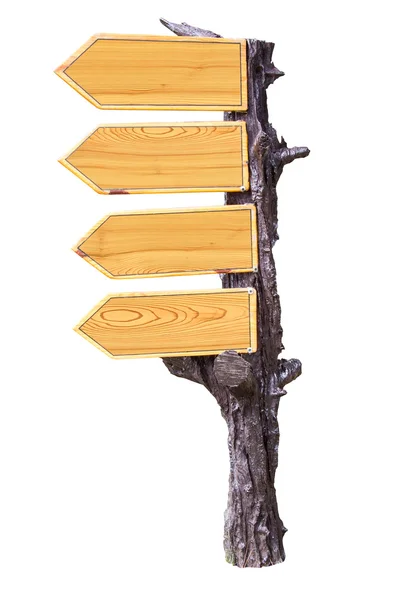 Wooden signpost — Stock Photo, Image