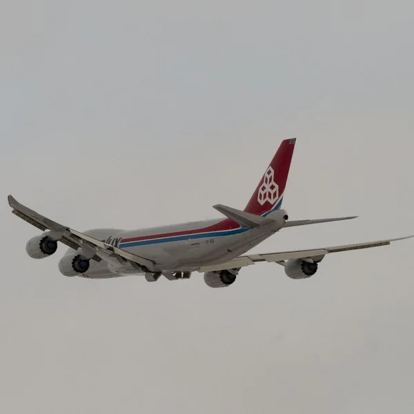 Vliegtuig, vliegtuig, hemel, vlucht, Turkse airlines, boeing — Stockfoto
