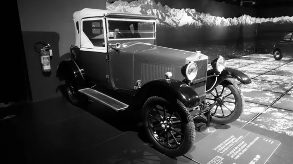 Turin Italie Juin 2021 Vue Une Automobile Antique Musée Automobile — Photo