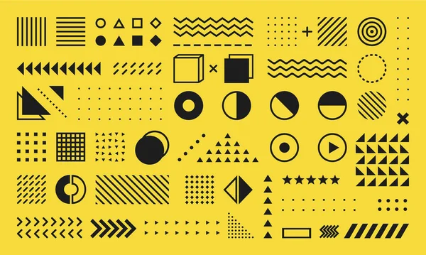 Soyut geometrik grafik element vektörü