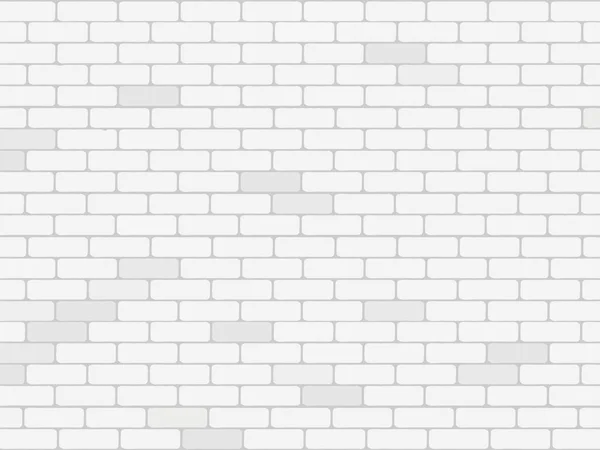 Fondo Textura Pared Ladrillo Blanco — Vector de stock