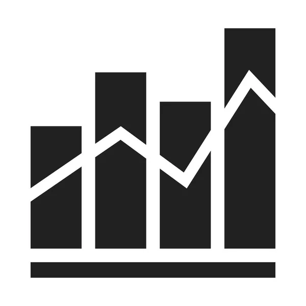 Vetor Ícone Gráfico Negócios —  Vetores de Stock