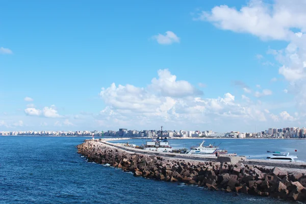Bord de mer à Alexandrie — Photo