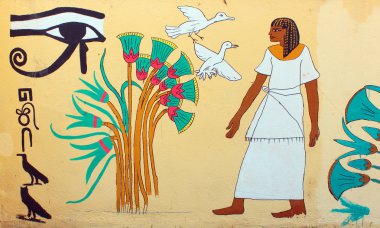 Antik Mısır hiyeroglif oyma & Resim Sergisi - pharaonic sanat