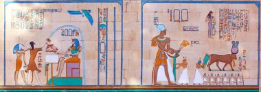 Antik Mısır hiyeroglif oyma & Resim Sergisi - pharaonic sanat