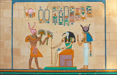 Antik Mısır hiyeroglif oyma & Resim Sergisi - pharaonic sanat