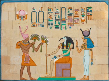 Antik Mısır hiyeroglif oyma & Resim Sergisi - pharaonic sanat