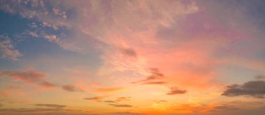 Sky and clouds sunset background-43