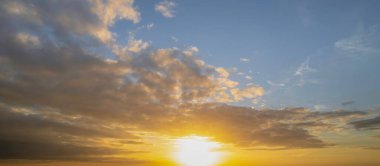 Sky and clouds sunset background-35