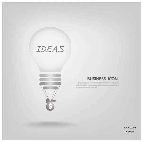Business icon,ideas concept — Stock Vector