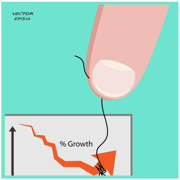 Pensar diferente — Vector de stock