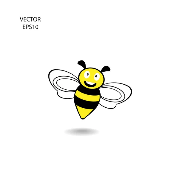 Baby bee ikonen — Stock vektor