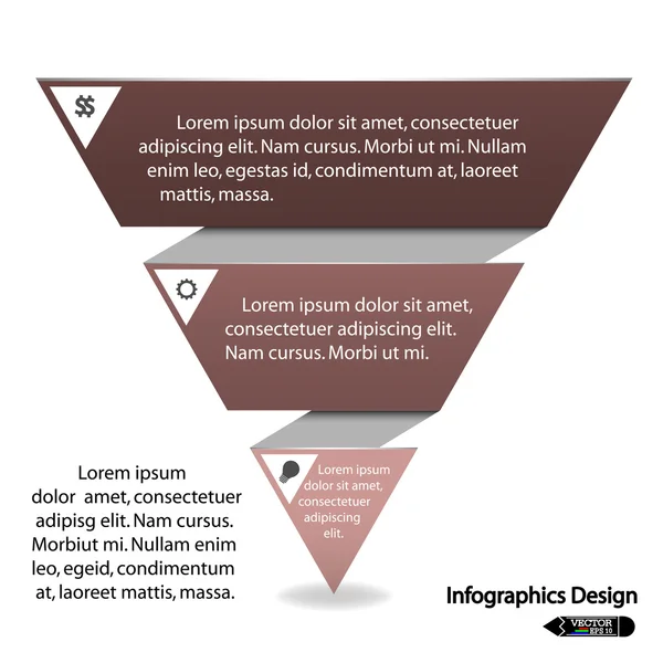 Modèle de présentation coloré — Image vectorielle