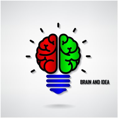 yaratıcı beyin fikir kavramı arka plan