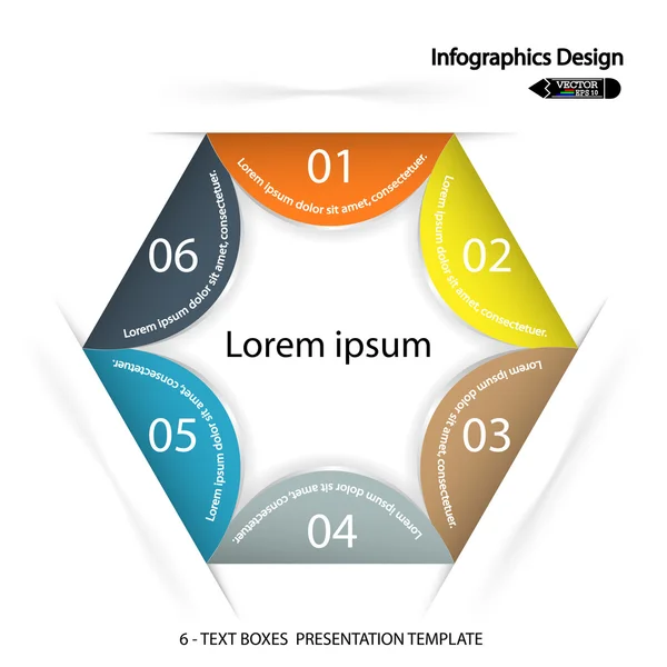 Moderní design šablona — Stockový vektor