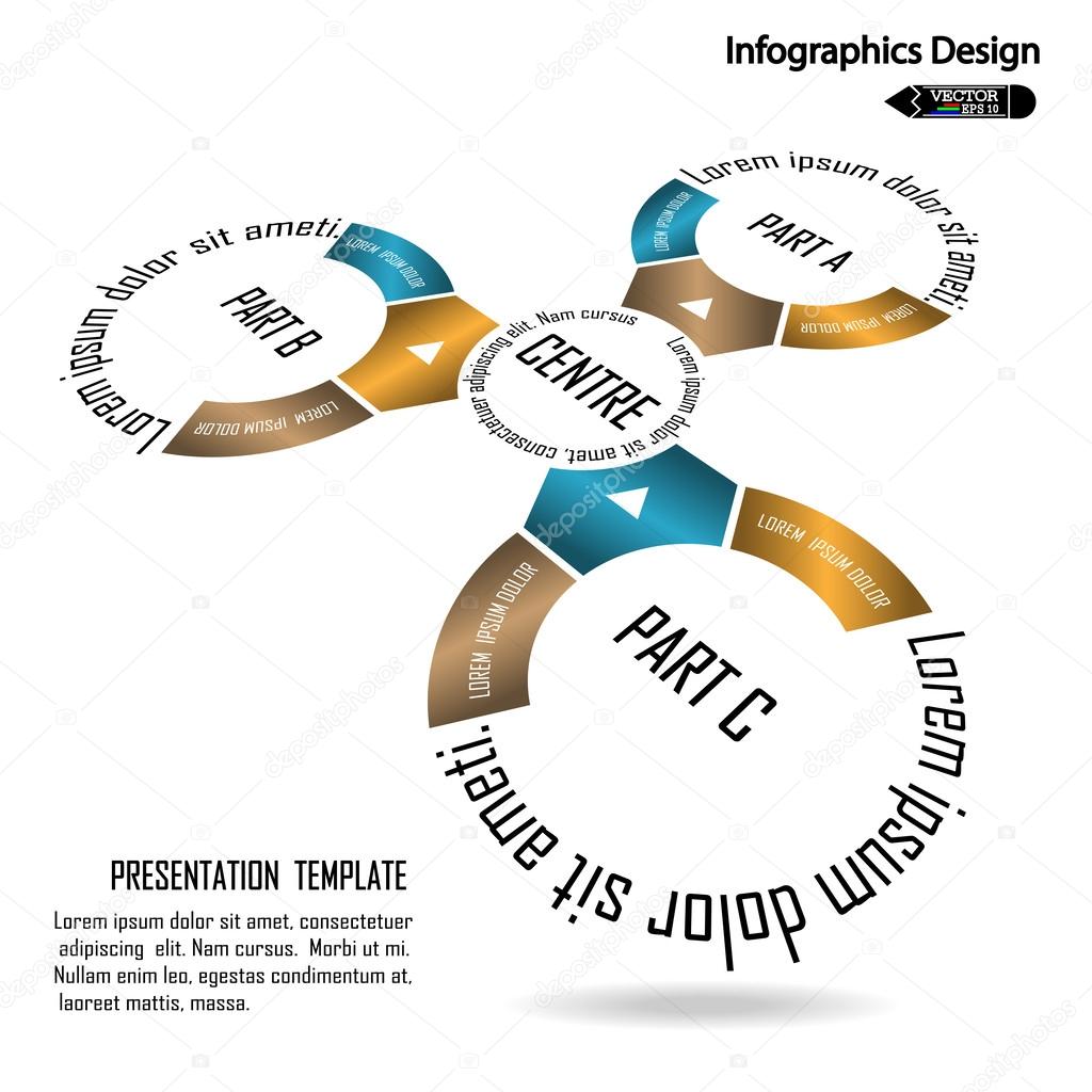 Modern infographics banner
