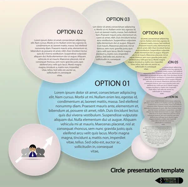 Design Modelo infográfico de estilo mínimo — Vetor de Stock