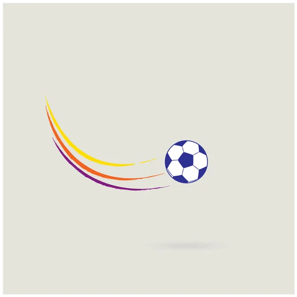Fußball-Hintergrund — Stockvektor