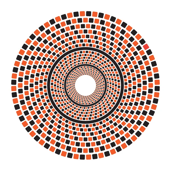 Abstrato Meio-tom Fundo, meio-tom círculo forma . —  Vetores de Stock