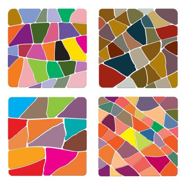 renkli soyut seamless modeli, sonsuz doku