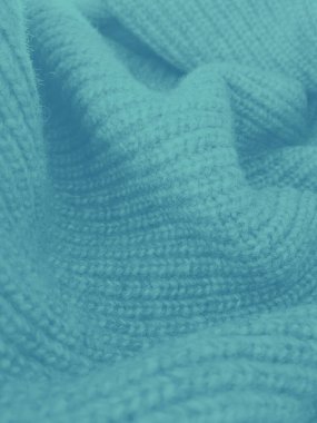 Mavi kumaş dokusunun yakın çekim